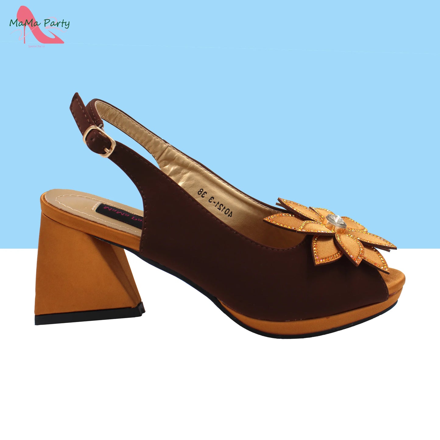 Design Italian Women Shoes and Bag Set in Green Color High Quality Comfortable Heels with Appliques for Wedding