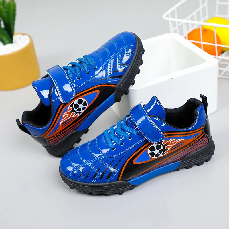Casual Cool Soccer Shoes For Boys Lightweight Non-slip Football Shoes For All Seasons