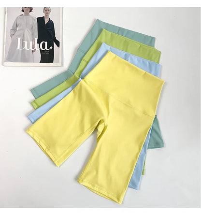 2 Pieces Yoga Shorts Gym Sports Sets Women Fitness Suits Cross Back Bra Top High Waist Shorts Running Workout Tracksuit👚👍️