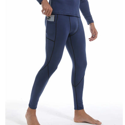 Men Running Leggings Quick Dry Gym Sport Tights Man Compression Fitness Pants Crossfit Training Basketball Tights Man Sportswear