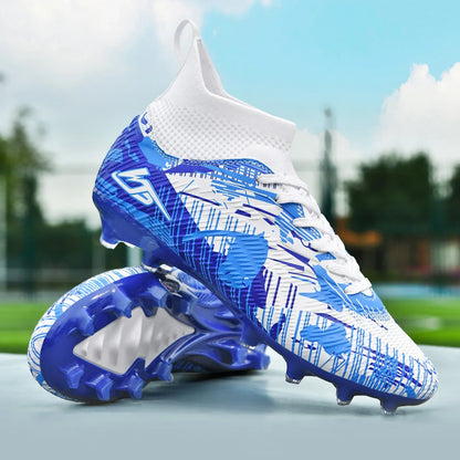 Men Soccer Shoes TF/FG Sneaker Boy Comfortable Society Original Resistant Top Quality Football Shoes Long Spikes Football Boots