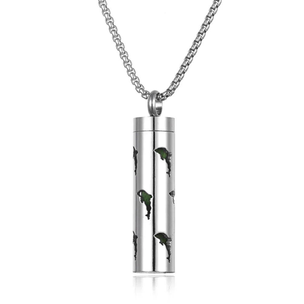 Long Strip Stainless Steel Aromatherapy Necklace Perfume Diffuser Essential Oil Diffuser Pendant Necklace Jewelry Accessories