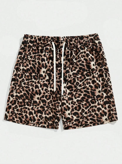 2025 Women Summer Classic Leopard dot Beach Shorts New Fashion plus size  Men Women daily  Shorts csaual Trunks  Shorts