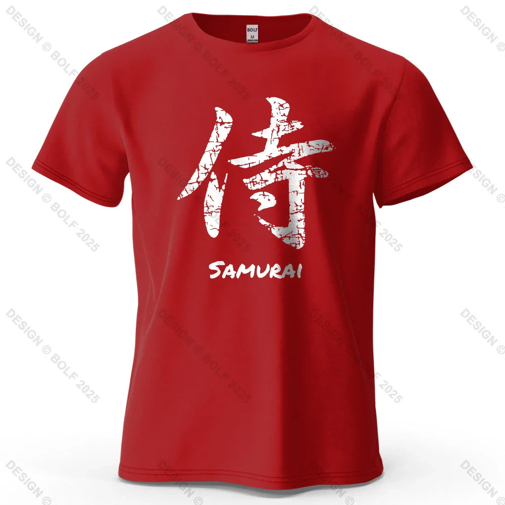 Character Printed Men's T-Shirt 100% Cotton Oversized Classic Asian Aesthetics Graphic Tees for Women Tees Streetwear