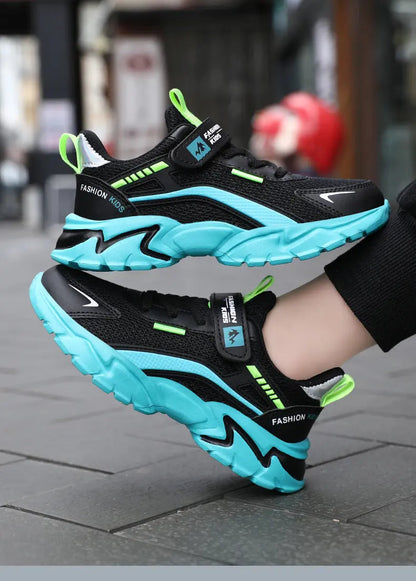 Children's Sports Shoes Kids Running Sneakers for Boys Girls Air Mesh Breathable Outdoor School Casual Fashion Shoes Anti-skid