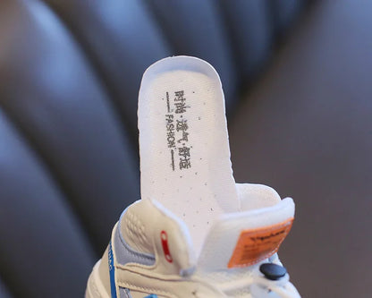 Children Tennis Shoes High-top Sports Shoes for Girls Fashion Causal Kids School Boys Basketball Shoes Breathable Soft Sneakers