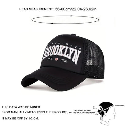 Printing Baseball Net Caps Spring and Summer Outdoor Adjustable Casual Hats Sunscreen Hat