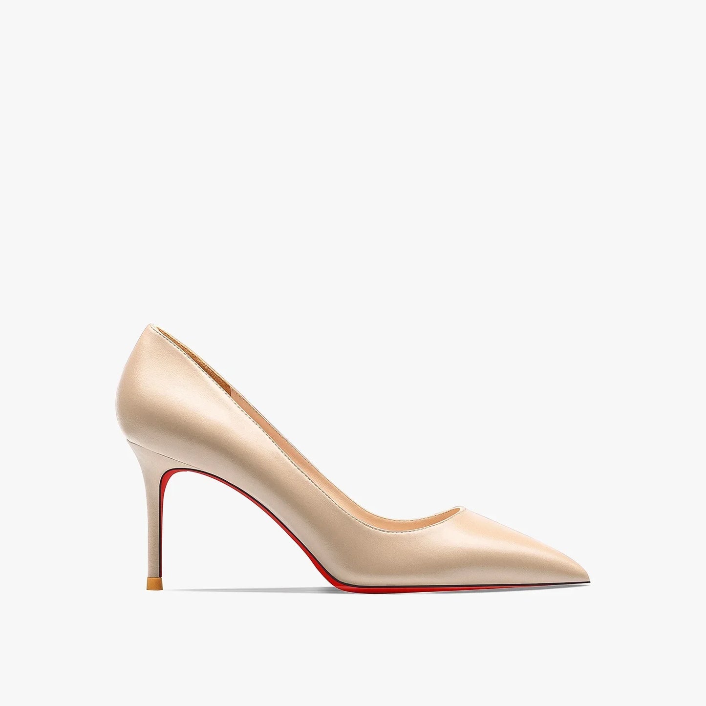 New Women's Red Shiny Bottom High Heels Luxury Pointed toe Pumps 12 cm Sexy Matte Party Wedding Shoes Elegant Woman Heeled Shoes