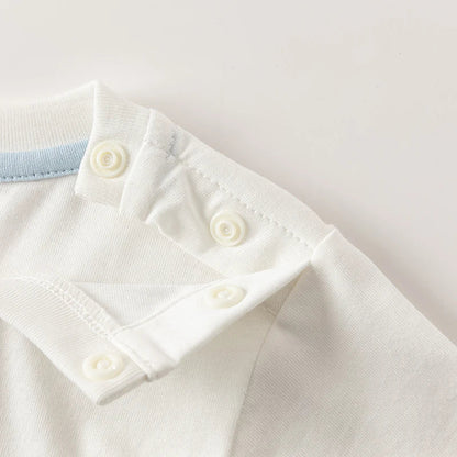 Boy's Suit 2025 New Summer Clothes Children's Short-Sleeved T-shirt Shorts Baby Two-Piece Set Casual Sport DB2240629