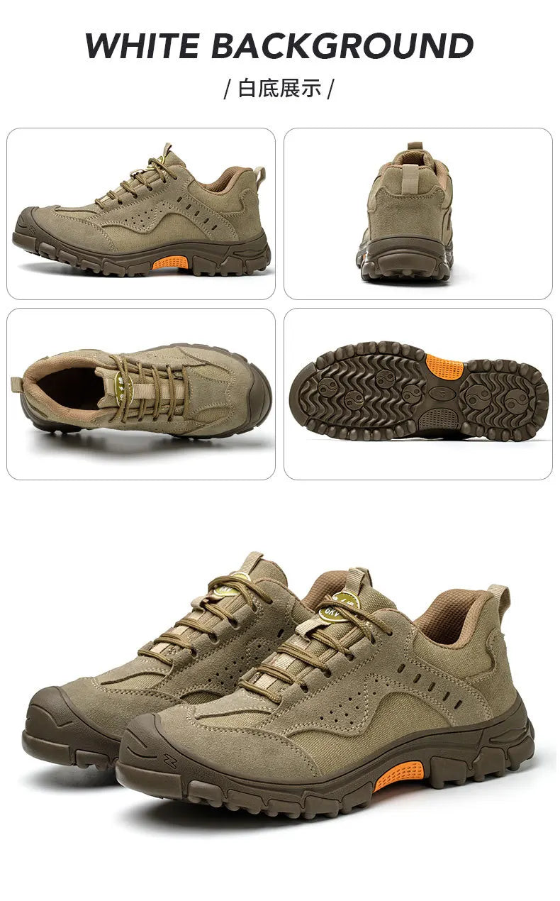 Anti-smashing Anti-piercing Light Work Just Baotou Men's Protective Electric Welding Labor Insurance Shoes