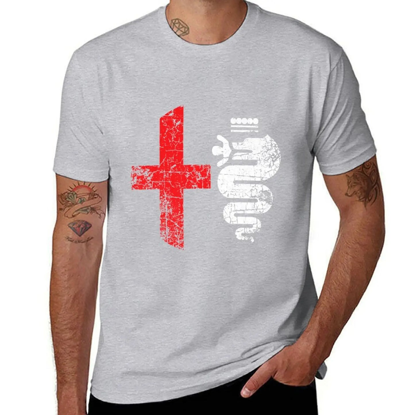 Alfa Car Drivers Stylish Grunge Logo T-Shirt funnys graphics oversizeds plain white t shirts men