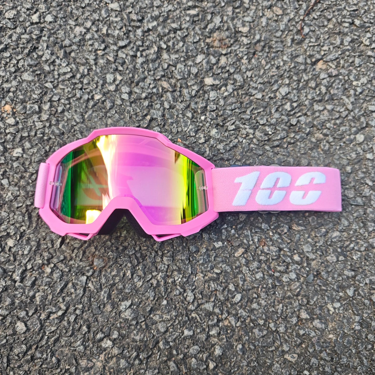 100 Motorcycle Goggles Cycling Glasses Outdoor Off-Road Ski Outdoor Sport MX ATV Dirt Bike Racing Motocross
