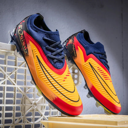 New Men Soccer Shoes Professional Sneakers Match Comfortable Football Boots Non-Slip TF/FG Ankle Boys Sports Shoes Unisex