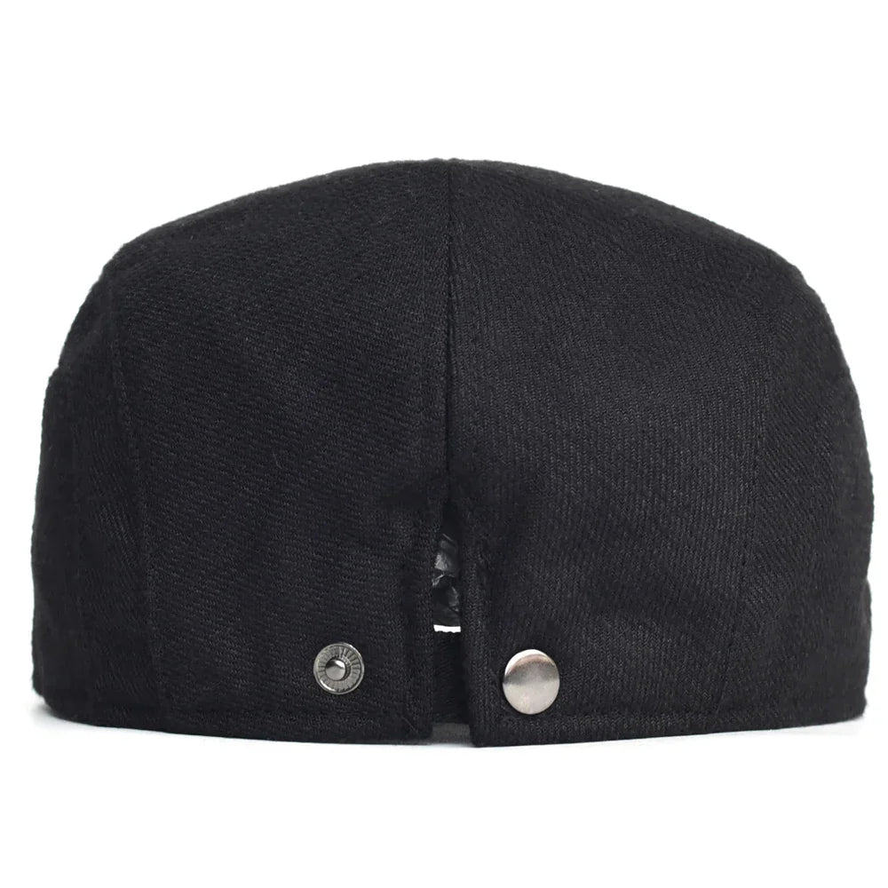 Autumn Winter Thick Warm Newsboy Caps Men Women Soft Beret Hat Casual Fashion Detective Hats Retro Driver Flat Caps