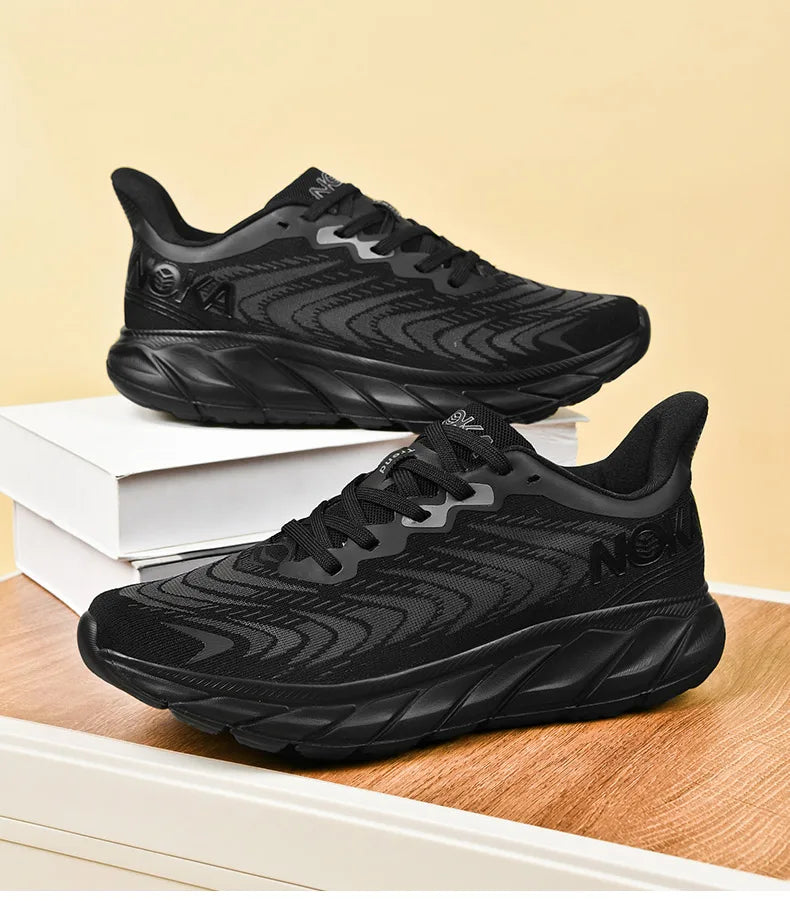 Men's Running Shoes Lightweight Breathable Comfortable Cushioned Sneakers for Walking Gym Casual Wear Athletic Shoes