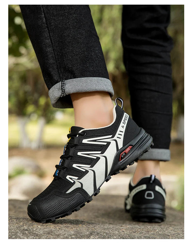 Men Women Waterproof Hiking Shoes Outdoor Camping Trainers Mountain Climbing Trekking Sneakers Walking Hunting Tactical Boots