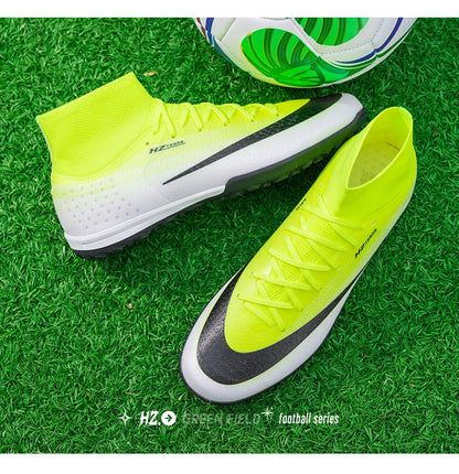 New Men Soccer Shoes Hot Sale Football Boots Women Professional TF/FG Sneakers Unisex High-quality Futsal Cleats Ultralight