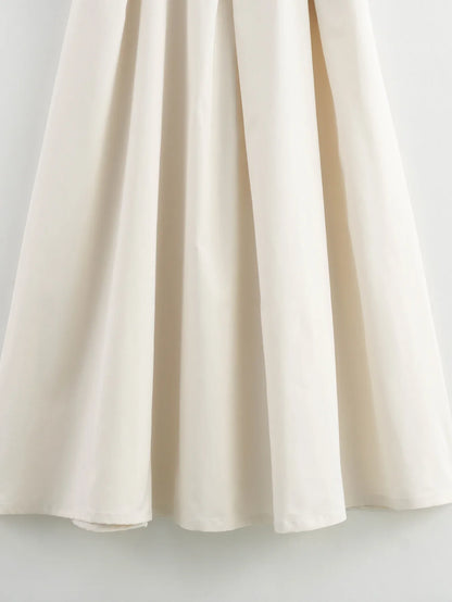 Draped Long Dresses for Women Zip Sleeveless Maxi Dress Woman Summer Holiday Womens Dresses Ruched Party Female Dress