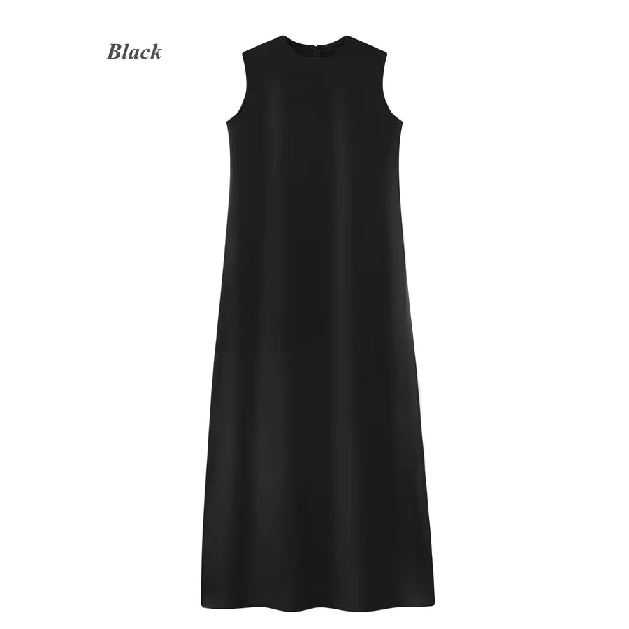 woman clothes thicken ribbing closed-fit wrap tops + Satin Adjustable straps dress (ship out in 1 day)