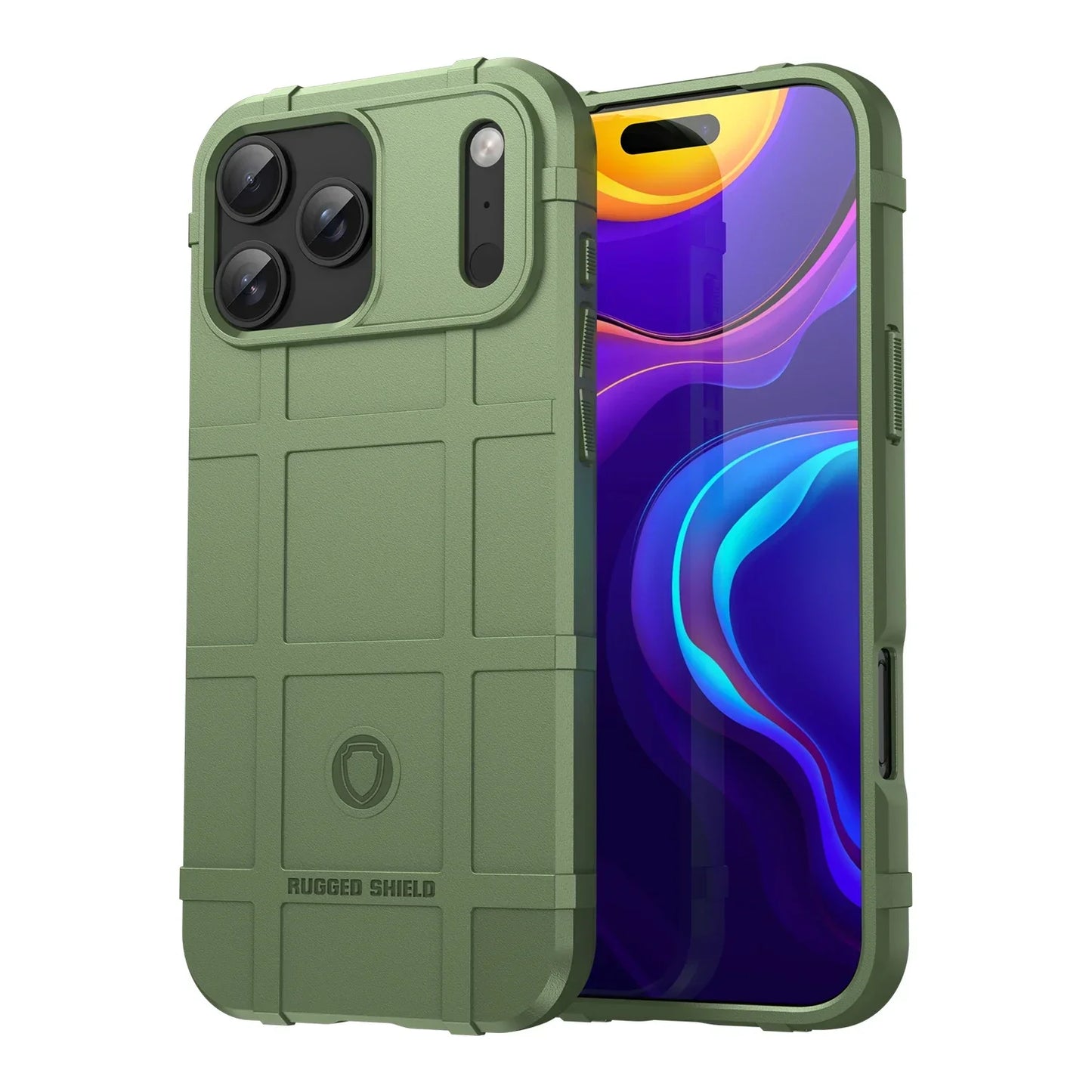 Rugged Shield Military Grade Drop Protection Protective Phone Case For iPhone 14 15 Plus 16 Pro Max 17 Air Shockproof Cover