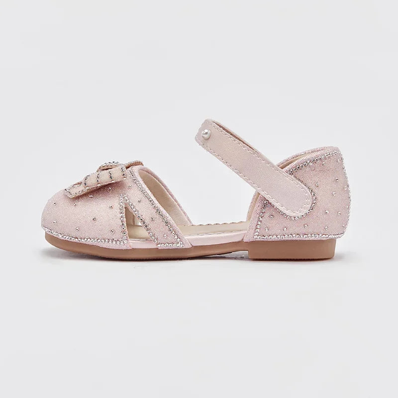 Baby Girls Diamond Sandals Summer Cute Soft Sole Flat Breathable Shoes Princess Crystal Shoes Party Outdoor DB2252107