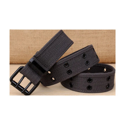 Men Belts Canvas Nylon Webbing Belt Fashion Casual Designer Unisex Belts High Quality Sports Military Strap Cargo Pants Belt