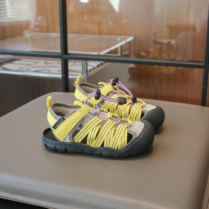 Summer Baby Girls Boys Sandals Children Barefoot Beach Sandals Non Slip Soft Sole Kids Casual Sneakers Outdoor Student Shoes