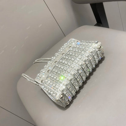 Rhinestones Evening clutch Bag Purses and handbag luxury Designer shoulder bag Shiny Crystal Clutch purse Woman's bag