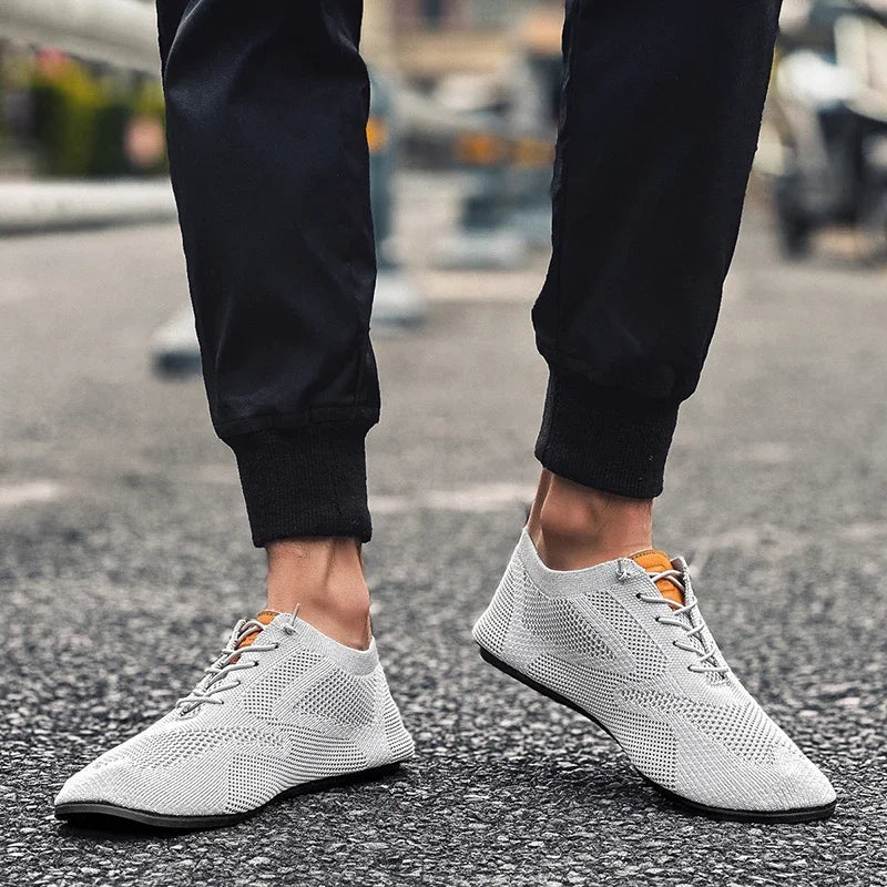 Men Lightweight Loafers Breathable Non Slip Casual Walking Shoes Classic Fashion Comfortable Loafers for Men Plus Size 47