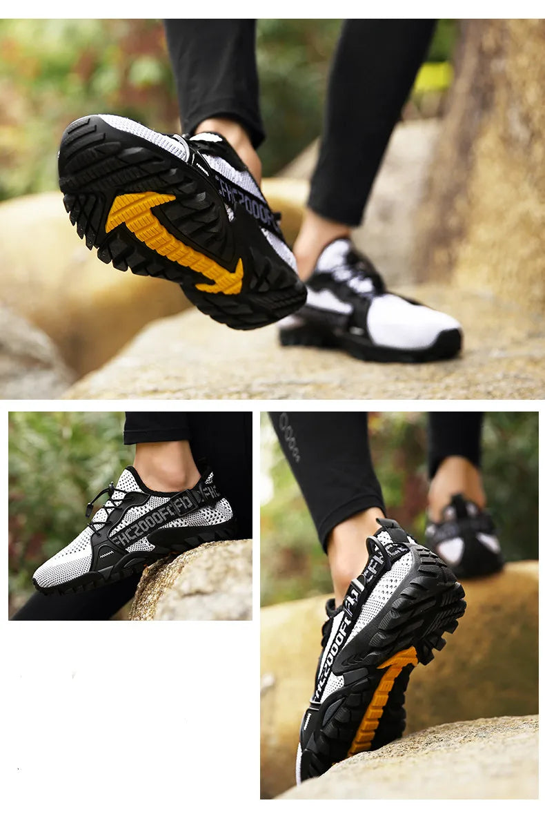 Summer Hiking Shoes Unisex Wading Shoes Mens Water Hiking Boots Women Aqua Shoe Mountain Climbing Quick-Dry