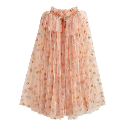 2026 Baby Girls Sequin Shawl Child Xmas Birthday Party Cape Halloween Cosplay Costume Kids Princess Cloak Clothes Christmas Gift