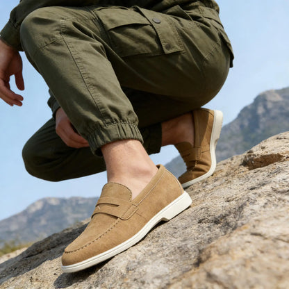 Men Loafers Breathable Fashion Summer Comfortable Men Cause Shoes