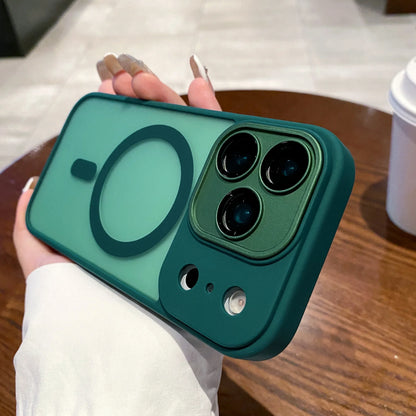 Matte Magnetic Wireless Charge Case For iPhone 17 Pro Max 17 Air 17 Pro 17 Lens Glass Film Clear Hard Bumper Back Cover