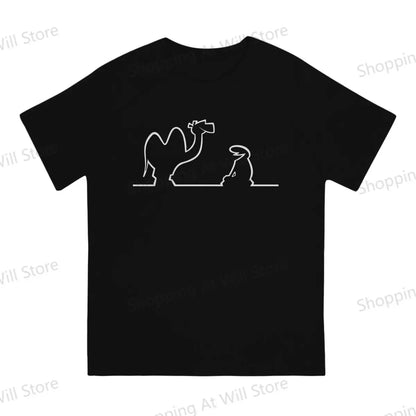 men's and women's casual T-shirts La Linea The Line Osvaldo Cavandoli TV Round neck short sleeved T-shirt Street Clothing S-6XL