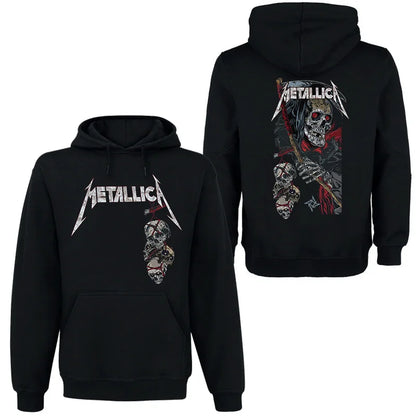 Rock Dark Wind Hoodie Men's Street Hip Hop Top Comfortable Hooded Sweater Fall_Winter Personality Men's Clothing