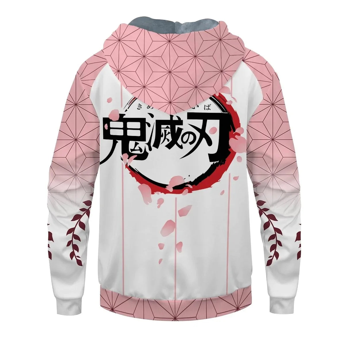 Anime Velvet Thick Warm Winter Oversized Hoodie Coat Zip Up Sweatshirt Winter Top Plus Size Coat Plush Jackets