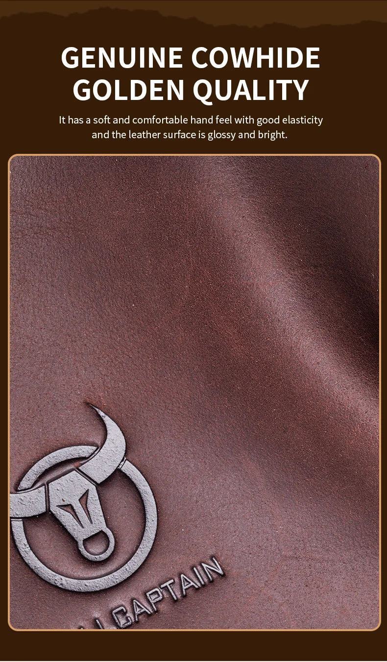 Crazy Horse Leather Men's Fashion Bag New Large-capacity Single Shoulder Cross-body Bag With Casual Men's Bag