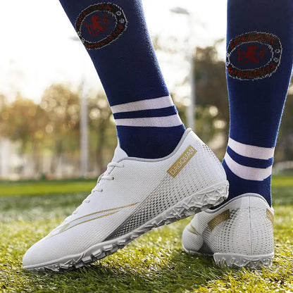 Men's Soccer Shoes Professional Society Football Boot Sports Turf Training Soccer Shoes Outdoor Grass Football Shoes for Men
