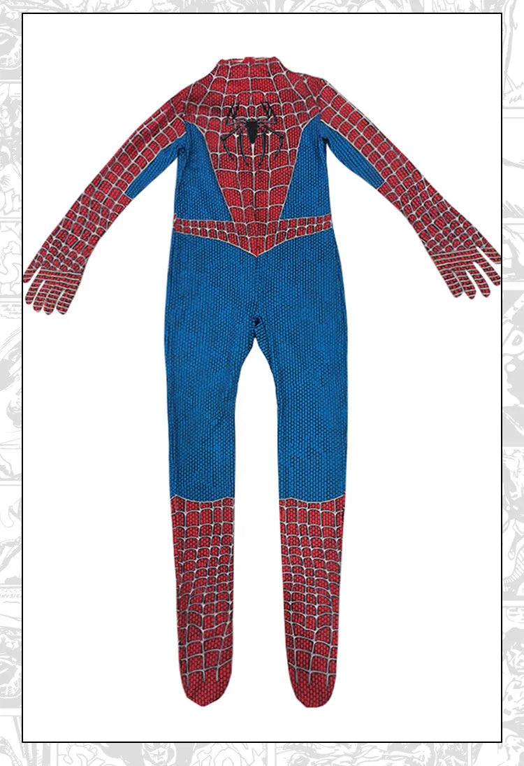 2025 New Spiderman Cosplay Fantasy Costumes Jumpsuit for Boys Girls Miles Morales Superhero Halloween Carnival Zentai Bodysuit