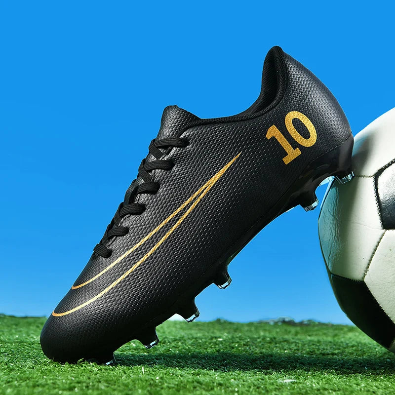 New Men Football Boots Sport Breathable Grass Professional Soccer Shoes High-quality Training Hot-selling Kids Unisex Students