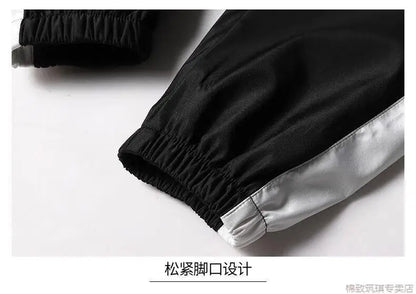 Sports Suit Men's Spring and Autumn Casual Running Sportswear Cardigan Casual Sweater Three-piece Suit