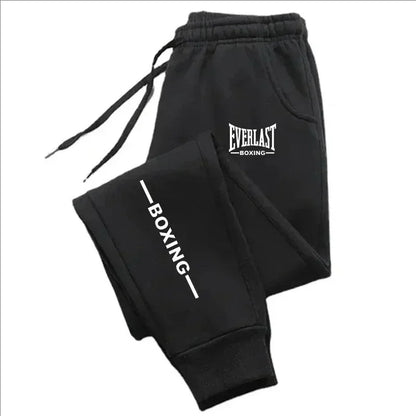 2025 Autumn Winter Printed Running Pants Men Women Outdoor Sports Fitness Pants Jogging Fleece Casual Sports Pants