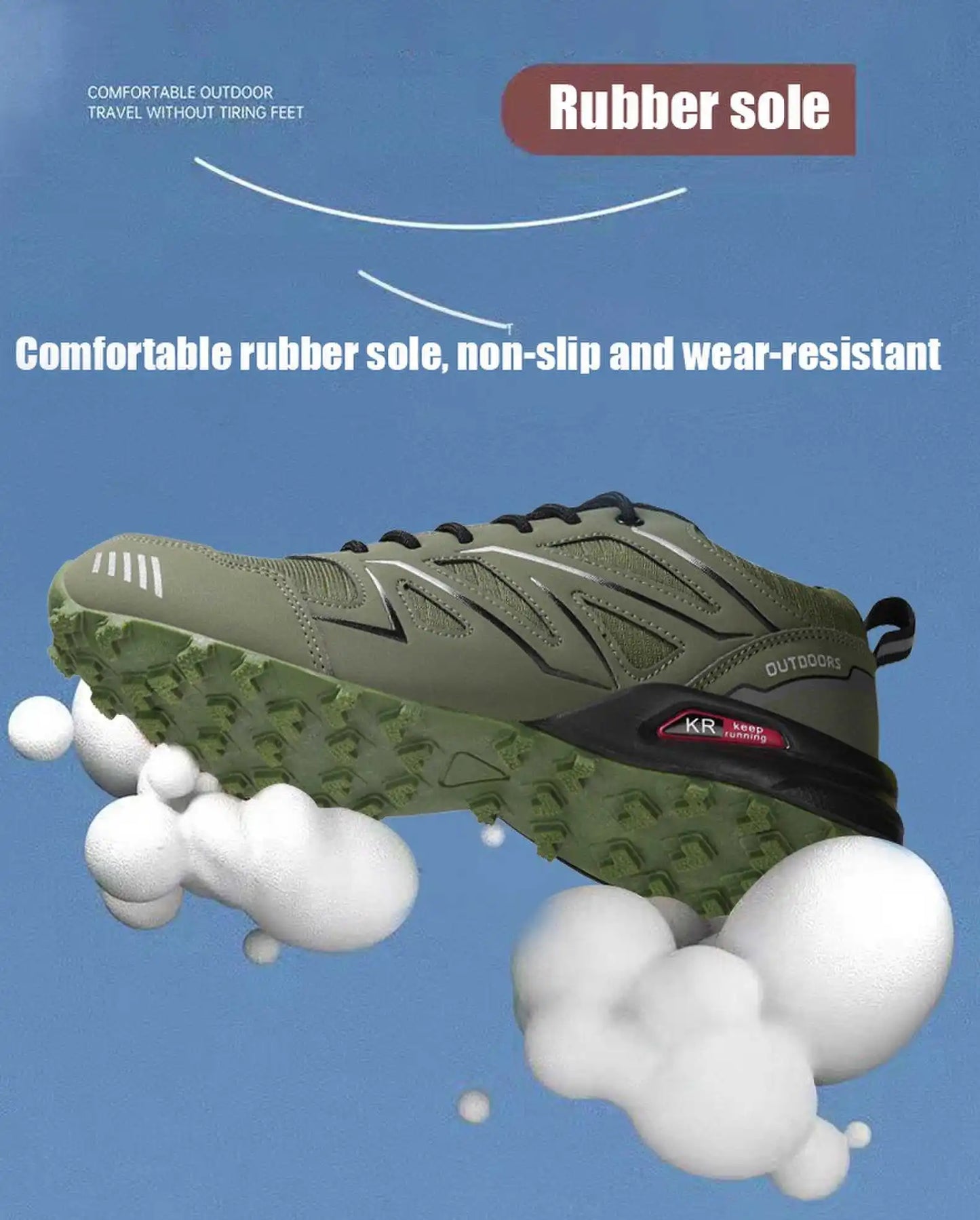 Waterproof Hiking Shoes Men‘s Outdoor Trekking Sneakers Mountain Climbing Camping Trainers Hunting Tactical Boots Bike Shoe Male