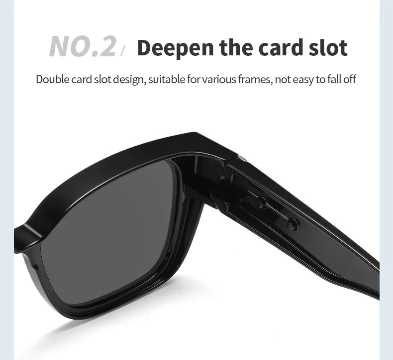 Women Polarized Sunglasses Men UV400 Night Vision Sun Glasses TR90 Big Eyeglasses Frame Driving Beach Anti Glare Shade Eyewear