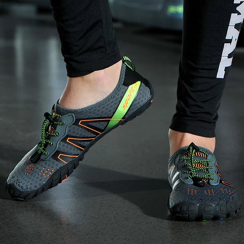 Unisex Barefoot Shoes Outdoor Men Training Running Shoes Quick-drying Swimming Aqua Shoes Lightweight Women Casual Fitness Shoes