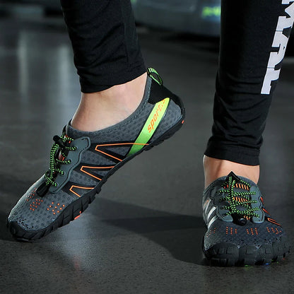 Unisex Barefoot Shoes Outdoor Men Training Running Shoes Quick-drying Swimming Aqua Shoes Lightweight Women Casual Fitness Shoes