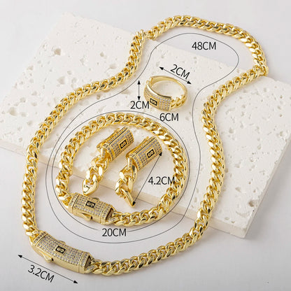 Fashionable and Exquisite Women's Jewelry Set Wedding Jewelry Accessories Gift