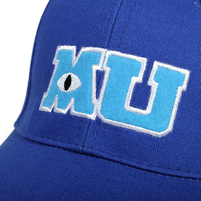 Baseball Caps Men Women Cotton Monsters University MU Embroidery Big Eye Cap Unisex Sun Hats Snapback Trucker Hats Gorras
