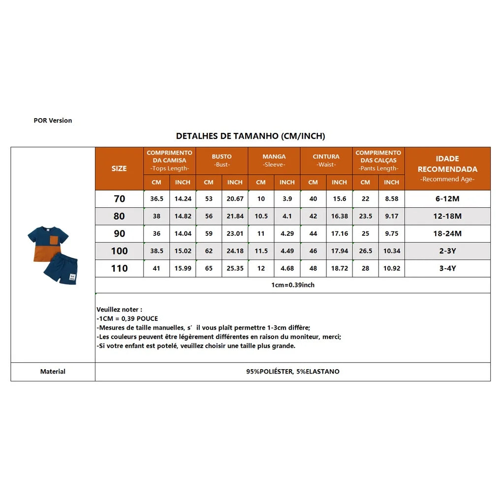 2PCS Summer Toddlers Boy Outfits Short Sleeve Pullover Color Block Top+Pants Fashion Casual Sports Set for Kids Boys 1-4 Years