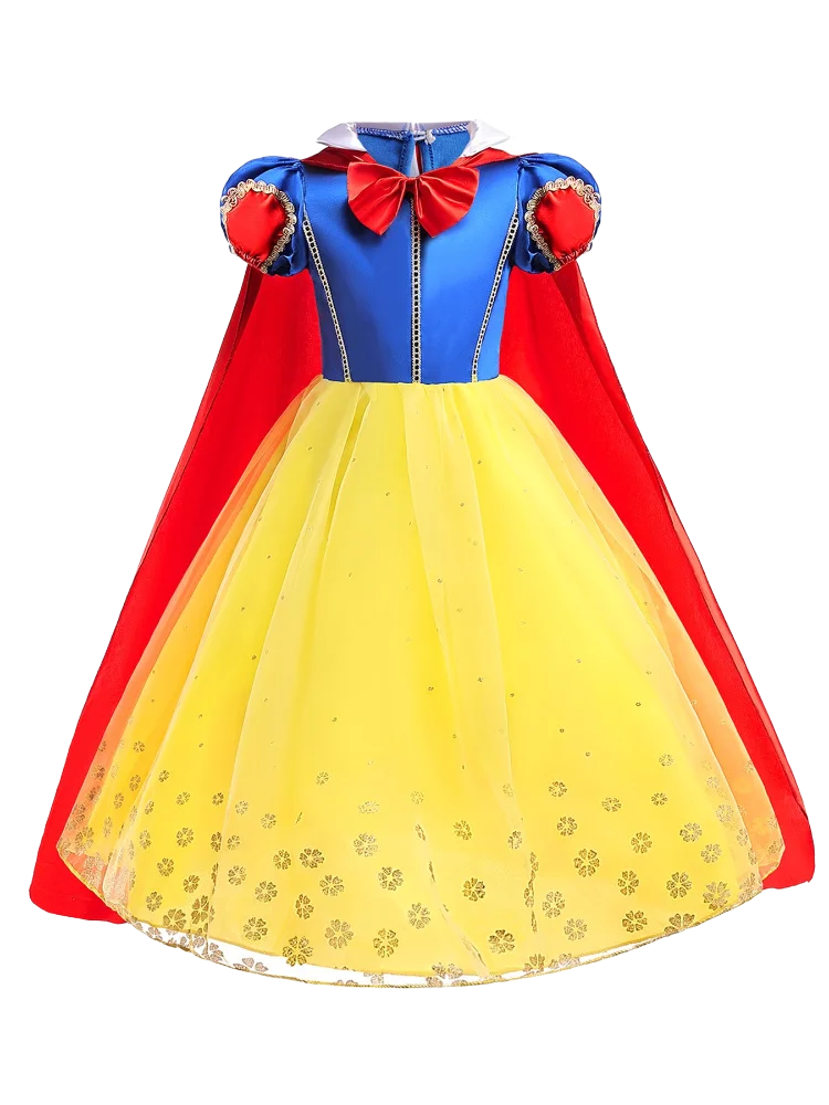 Cinderella Anna Elsa Costume Children Princess Dress for Girls Kids Cosplay Snow White Christmas Carnival Party Disguise Outfit